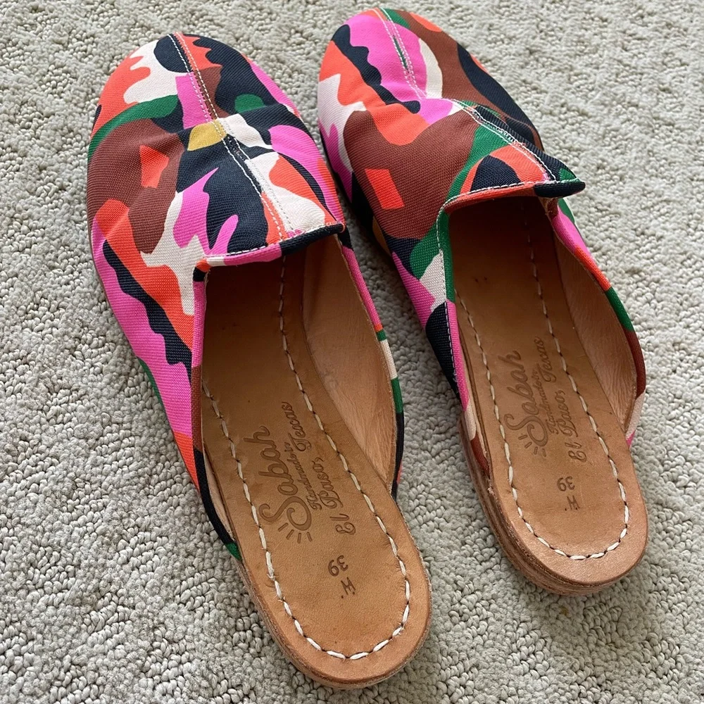 Sabah x LAR Studio By Night Baba Mules (Limited Edition, Very Rare) - Picture 3 of 15